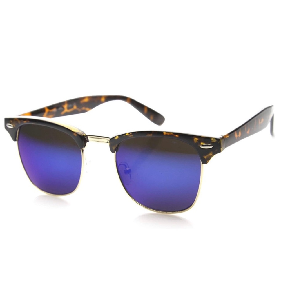 new Half Frame Horn Rim Sunnies ☀︎︎Tortoise - Picture 4 of 6